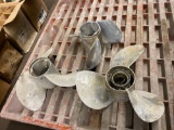 (3) Assorted Props. 1 is cracked