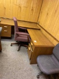 Corner Desk & Chairs