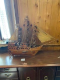 Model Ship w/ Acapulco inscription