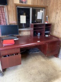 (2) Wooden Office Desks