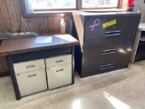 (3) Assorted Metal File Cabinets
