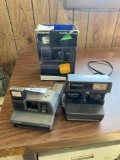 (2) Vintage Polaroid Cameras