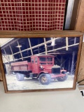22in x 18in AP Rogers & Son Coal Truck Photo