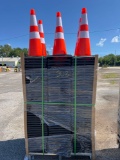 New Steelman Co 28in PVC Traffic Cones (250 pcs)