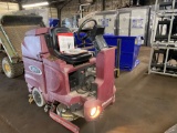PowerBoss Ride-On Electric Floor Scrubber/Sweeper