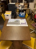 8ft Conference Table and Chairs