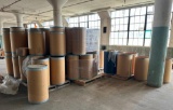 Large Group of unused fibre drums