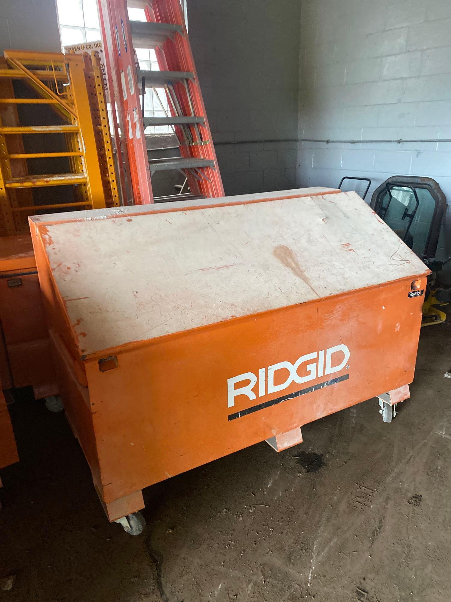 Ridgid Rolling Job Box Model 3068OS Proxibid