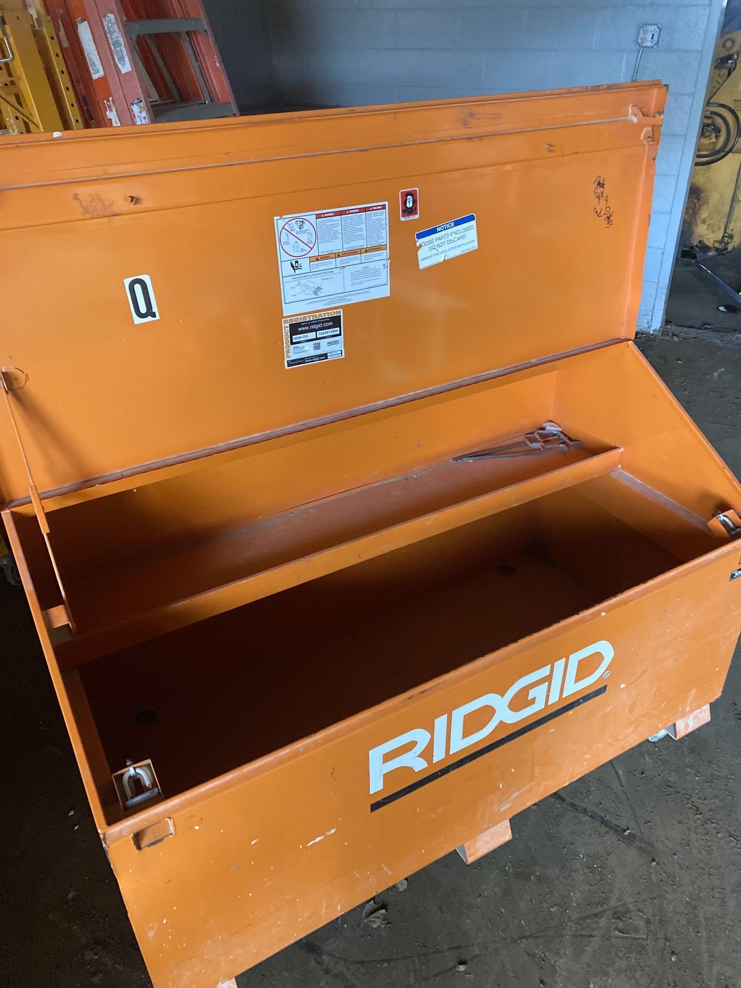 Ridgid Rolling Job Box Model 3068-OS | Proxibid