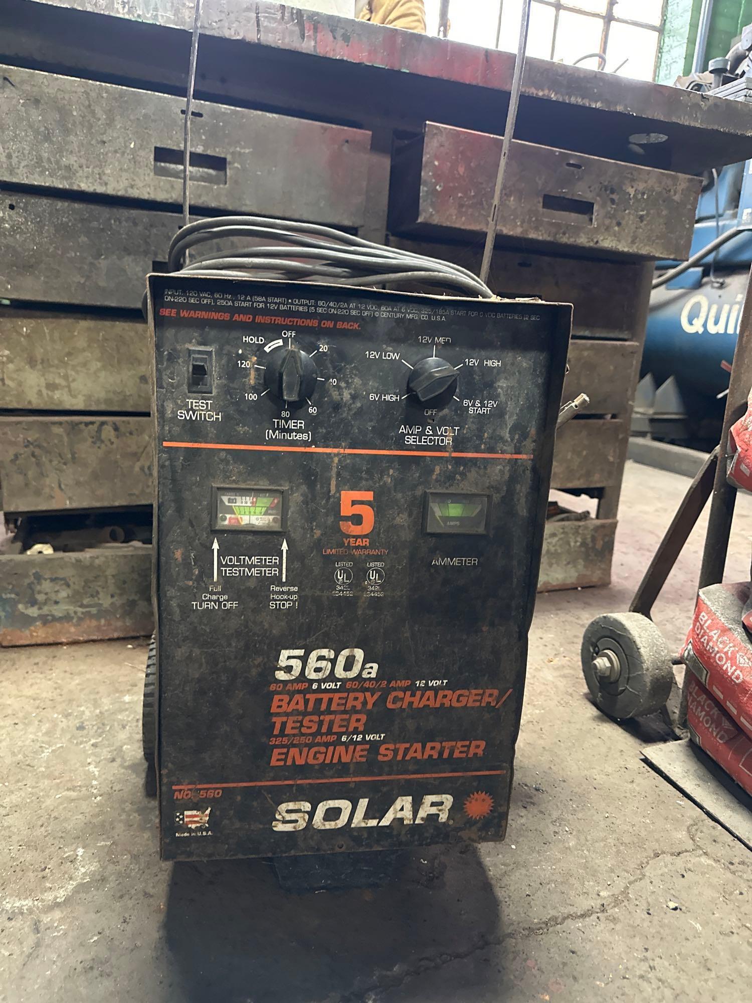 Solar 560a Battery Charger / Tester Proxibid