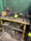 Steel Corner Shelf Load of Cutoff Wheels/Scrap