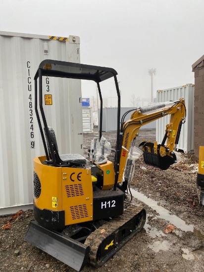 New AGT Industrial Co Mini Excavator Model H12