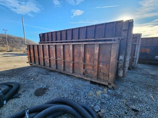 (2) rolloff dumpsters