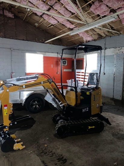 New AGT Industrial Co Mini Excavator Model H12