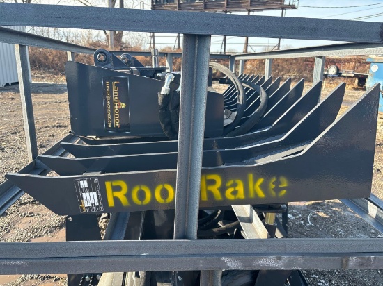 NEW LandHonor 72" Skid Steer Root Rake Attachment