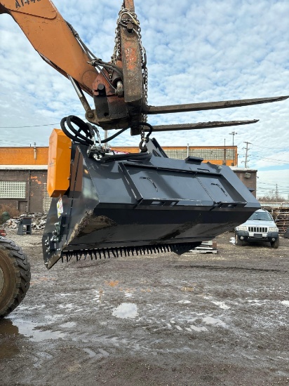 NEW LandHonor 72" Landscape Rake Hydraulic SkIdloader Attachment