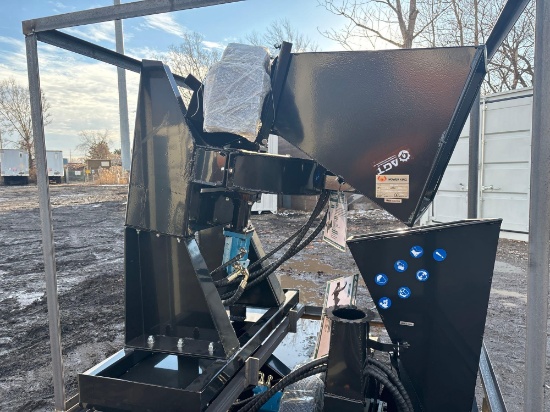 NEW AGT Wood Chipper Hydraulic SkIdloader Attachment