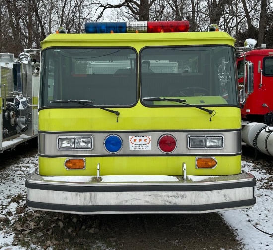 1988 Pierce Pumper Fire Truck