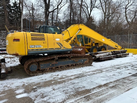Kobelco SK260LC Long Stick Excavator