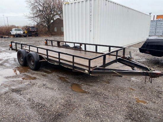 16ft Dual Axle Landscape Trailer