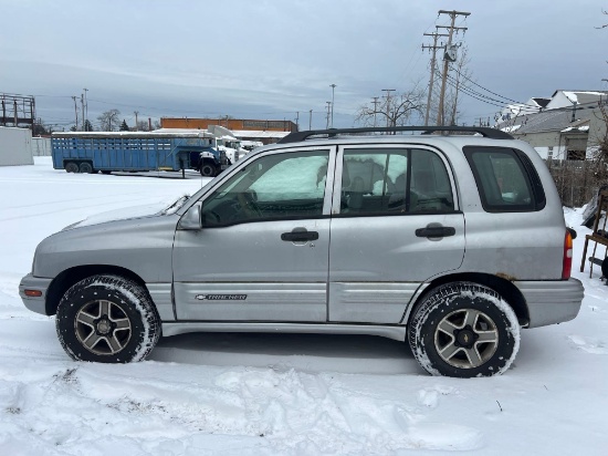 2002 Chevy Tracker 4x4 SUV