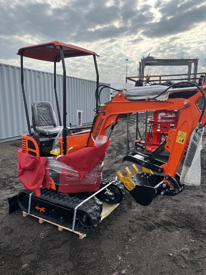 New AGT QH12R Mini Gas Excavator
