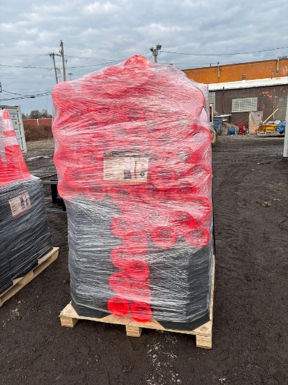 (100) Skinny AGT Safety Cones
