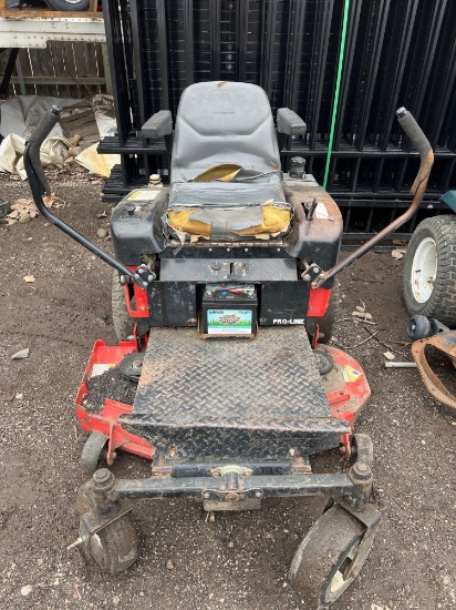 Encore Z42 zero turn mower
