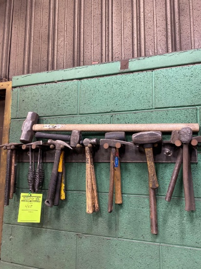 Lot of Steel Mallets & Hammers