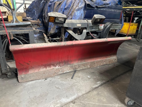 90" Plow Blade with Mount and Lights