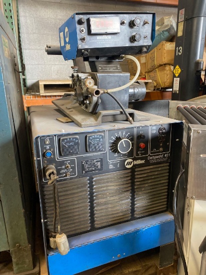 Miller DeltaWeld 451 DC Arc Welder w/ MillerMatic S-54D Feeder