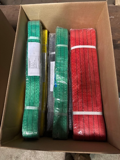 (5) Assorted Sized Paladin Webbing Slings