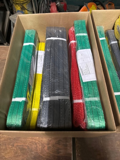 (6) Assorted Sized Paladin Webbing Slings