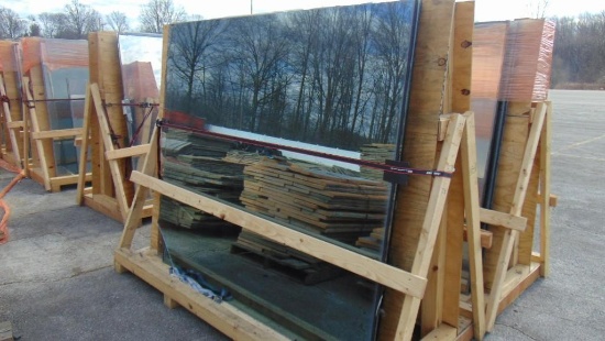Crate of (20) pieces of Annealed Glass