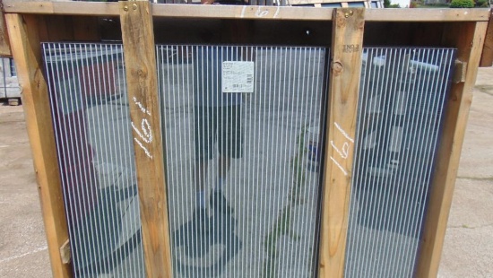 (6) pieces of Opaque Insulated Glass