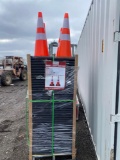 (250) New Steelman 28in Traffic Cones