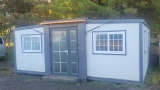 20' x 20' portable home/office with windows