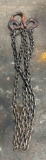Approximately 4.25 ft long two-legged chain