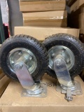 (17) Sets of New Pneumatic Casters