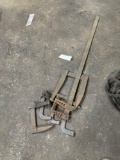 6 assorted C/Bar Clamps