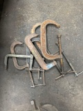 6 Assorted Bar/C Clamps