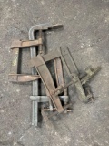 5 Assorted Bar/C Clamps