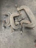 6 Assorted Bar/C Clamps