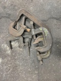 6 Assorted Bar/C Clamps