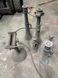 Miscellaneous Railroad Jacks and a Pedestal Roller