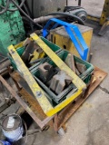 Cart of Misc Dies for Brake and Assorted Metals