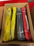 (5) Assorted Sized Paladin Webbing Slings
