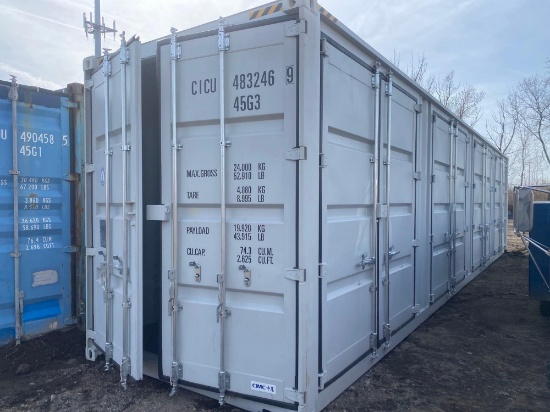 New CIMC Special Logistics Equipment Co 40 ft (4 side door) Steel Shipping Container/Storage Unit
