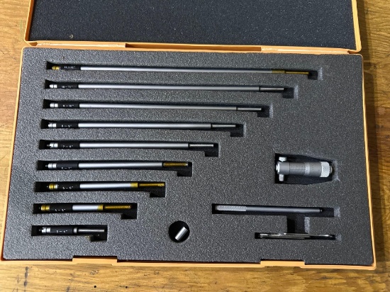 Mitutoyo Mechanical Inside Micrometers in Case