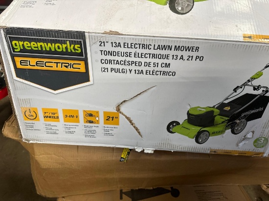 Greenworks 21" Electric Mower